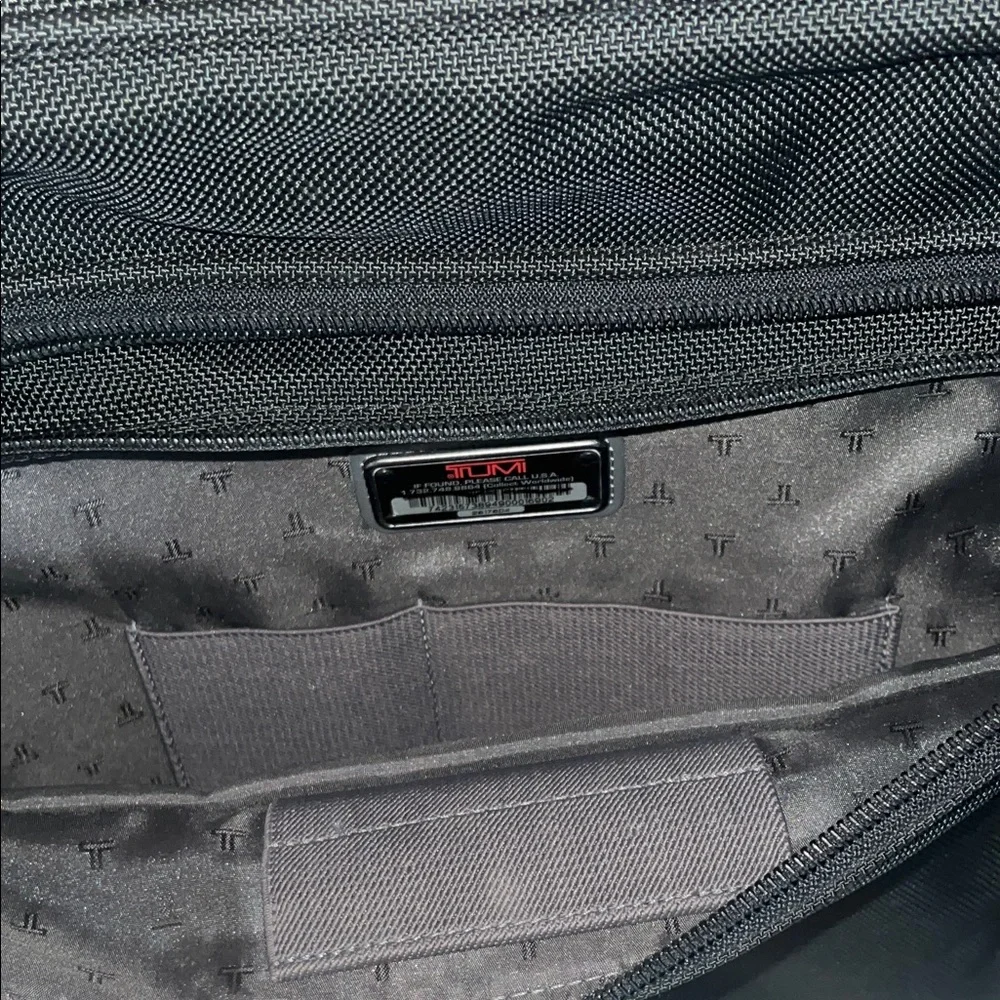 TUMI Classic Black Briefcase/computer bag